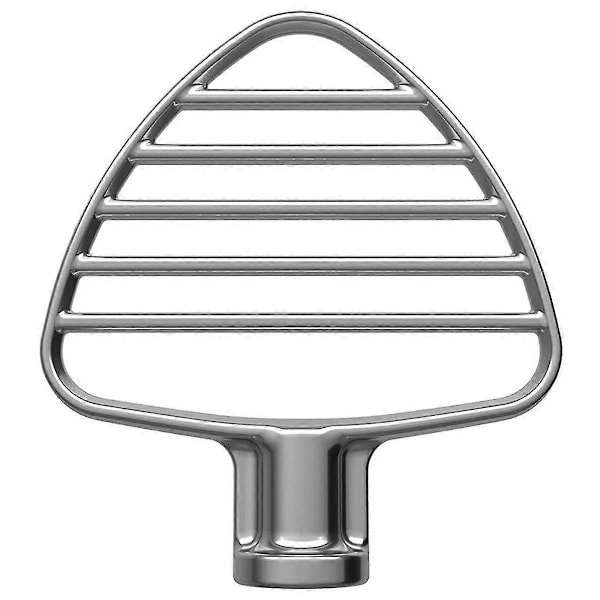 Rustfritt stål tilbehør Blandingspadle 4,5-5 Quart Flex Edge Visp for