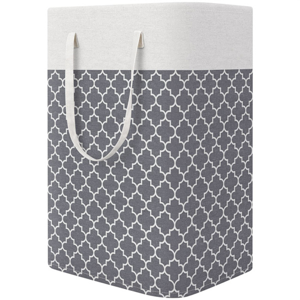#Hopfällbar tygklädkorg för smutstvätt, 40*30*62cm#