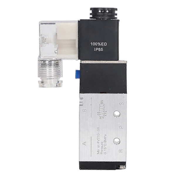 Pneumatisk Solenoid Luftventil 5-veis 2-posisjon Internt Pilotert Virkende Type Kontroll Reversering