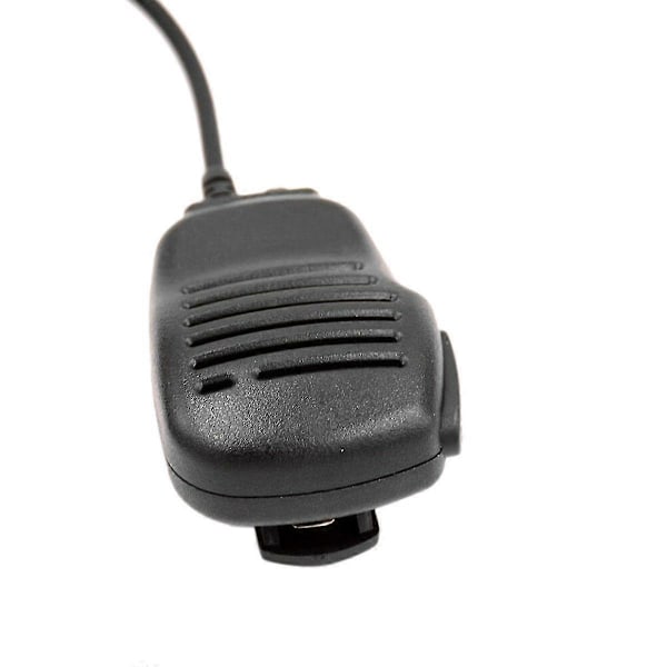 2X Skuldermikrofon Håndmikrofon med PTT for Standard Bærbar Toveisradio VX-231 EVX-531