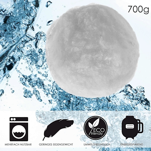Pool filterkugler 700 g | Filter til sandfiltersystem | Erstatter 25 kg filtersand | Ekstra holdbare filterkugler til klart vand