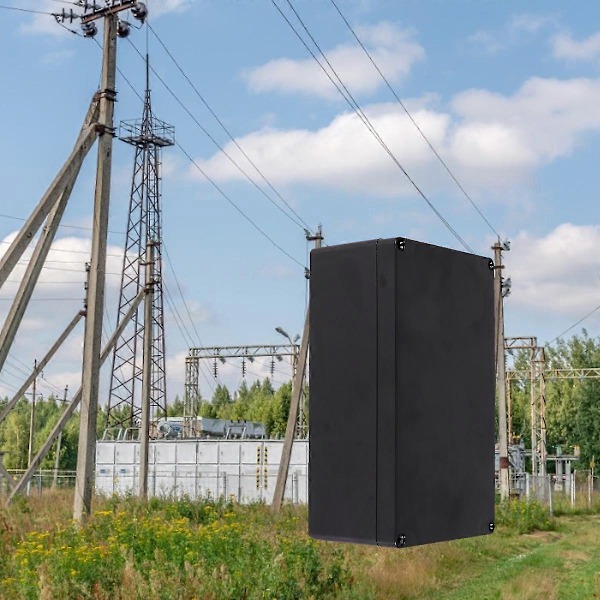 2 st Plast Vattentätt Skydd Elektronisk Projekt Instrument Kapsling DIY Låda Kretskort Kopplingsdosa (100x68x50)