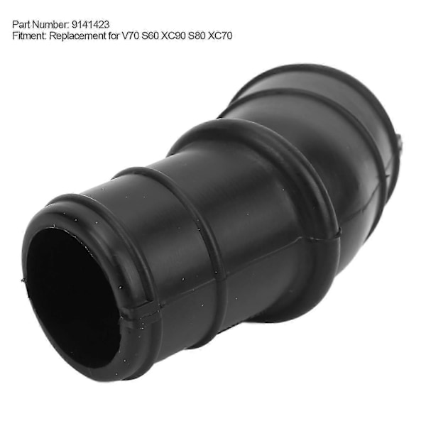 Påfyllingsrør for drivstofftank 9141423 Gummi Svart Erstatning for V70 S60 XC90 S80 XC70