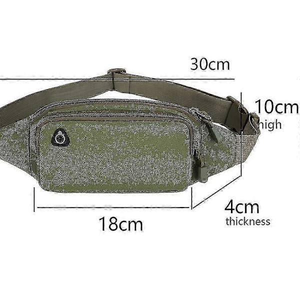 Taljetaske: Løbe Taljetaske Taljetaske Taljetaske Sport Slim Fashion Egnet Til Jogging Vandring