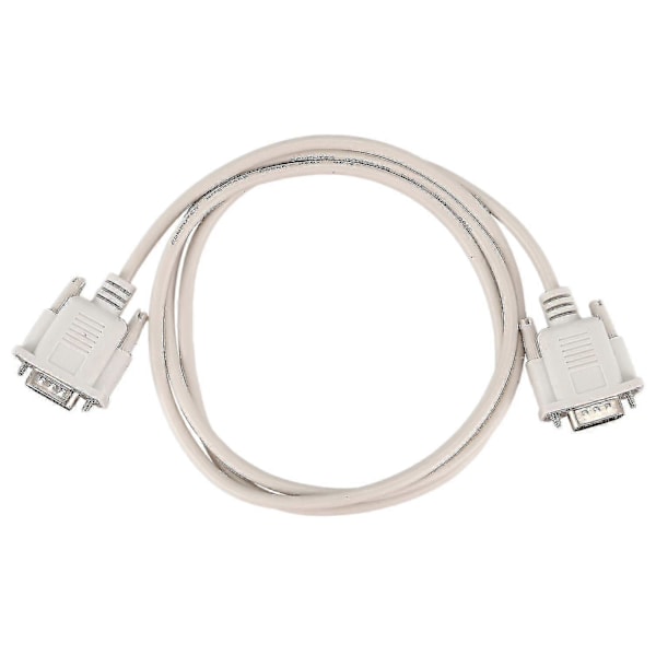 1.4m Rs232 Db9 9 Pin Til Vga Video 15 Pin Adapter