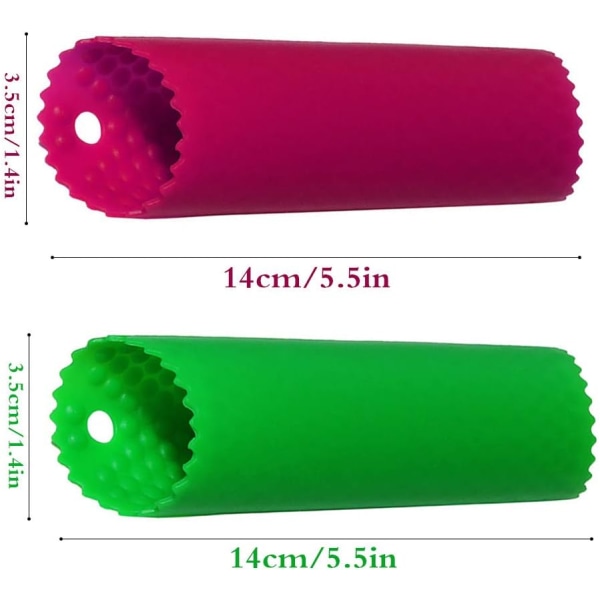 (3 Väriä) Valkosipulikuorijan Poistaja Rulla Säilytin, Helppo Nopea