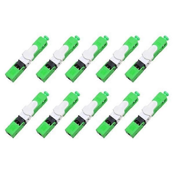 10 stk. FTTH ESC250D SC// Single-Mode Fiber Optisk Hurtigkobling FTTH SM Optisk Hurtigkobling