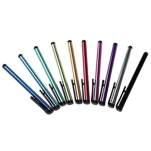 10 st Universal Pekpenna för iPhone 7/7 Plus iPad Tablet Samsung Telefon
