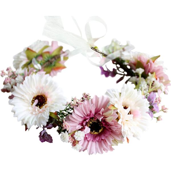Blomsterkrans Blomsterkrans Hodebånd Hårkrans Hårkrans Flo