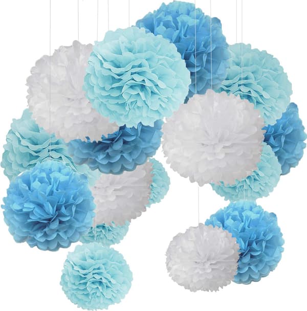 *Dekorativ blomsterkugle (blomsterkuglesæt 5*