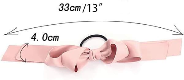 #6-pack Hårband med rosett för kvinnor#
