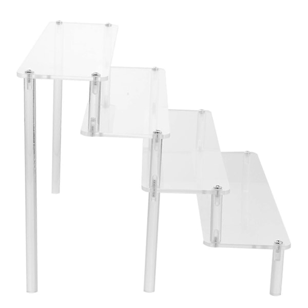 Transparenta Glas Samlarobjekt Display Organizer Hylla Klar Akryl Display Rack Solglasögon Showcase Akryl Muffin Ställ