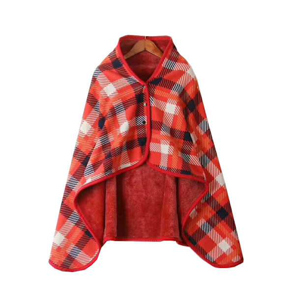 Japansk varmefleece varm sjal tæppe 100x140cm flanel so