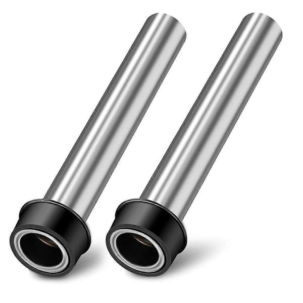 2 stk. overløpsrør for vask, 19 cm vask silrør vask avløpsrør for hull rørstopper baderomsrør