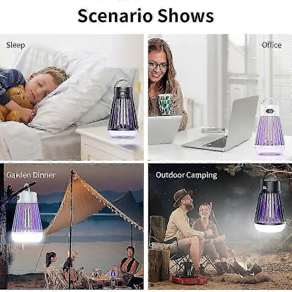 2024 Zappify 2.0 Zappify Mygge Zapper, USB Genopladelig Bærbar Zapper