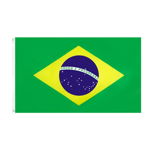 #Brazilian flag large flag 90*150cm#