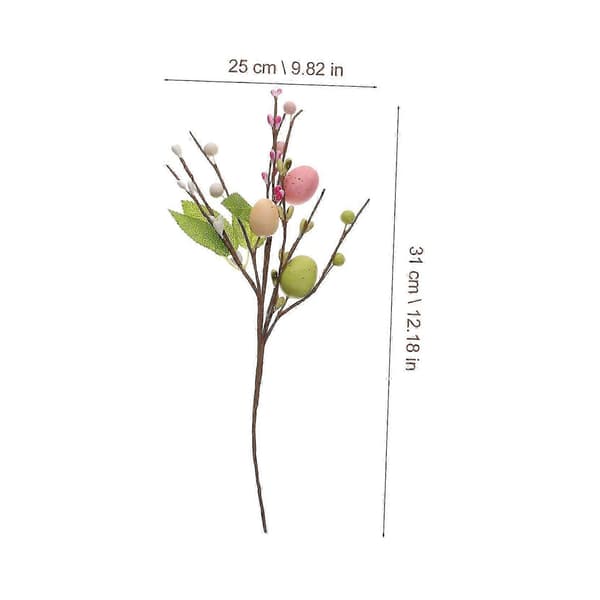 Egg Berry Twigs, Easter Egg Twigs, Easter Egg Decorations, Easter Egg Branches, Fake Egg Stems, Branches, Easter Flower Arrangements