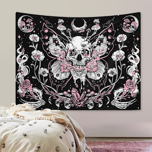 130x150cm Kallo ja Perhonen Seinävaate Tapetti Luontokoristeluun