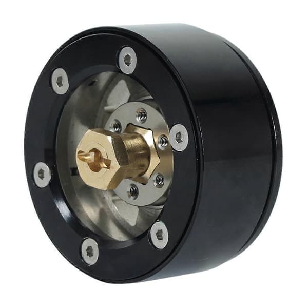 Breddningsadapterset 4st 12mm 15mm 17mm Mässing Hex Hjulbreddningsadapterset
