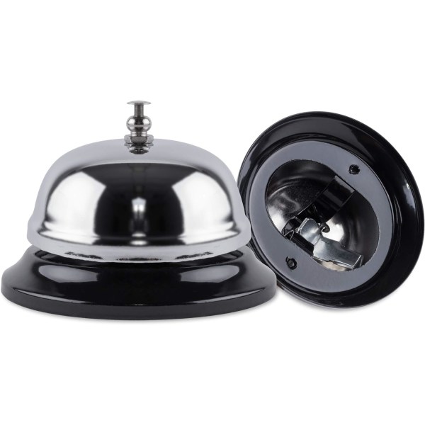 /#/2 Pack Call Bell Front Desk 3.35 inch Silver Metal Anti-Rust/#/