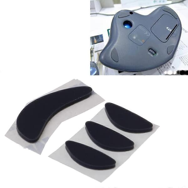 1 Sett Erstatningsmuseføtter Museskøyter for Logitech M570 Gaming Mouse