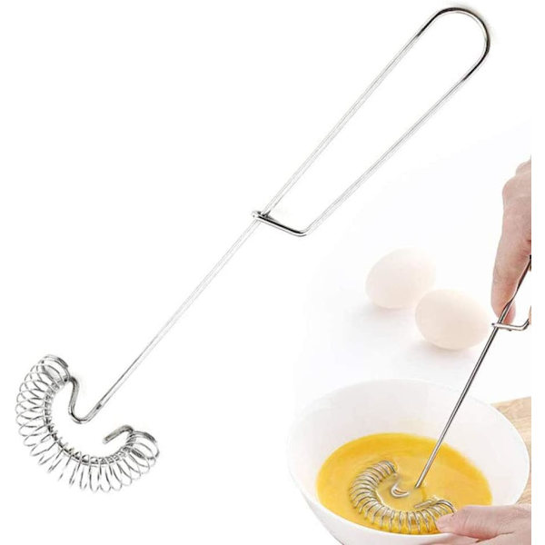 3 stk. Rustfrit Stål Snepiskere, Rustfrit Stål Snepisker