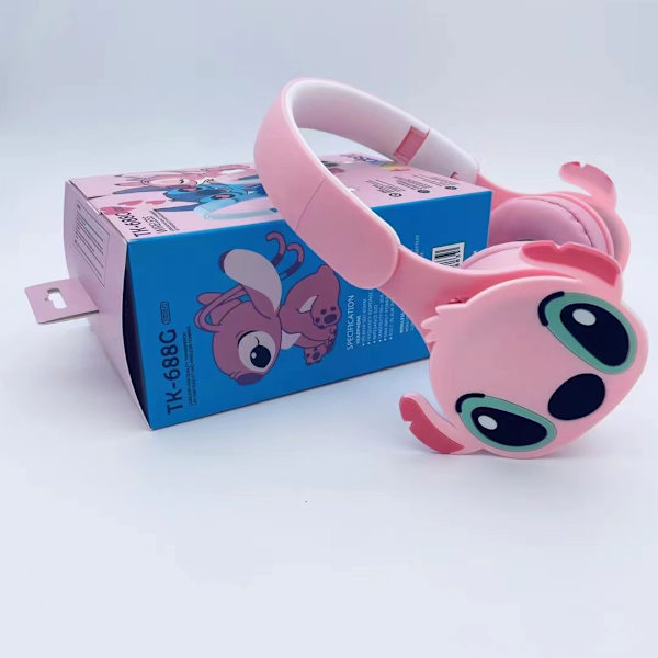 #Langattomat lasten kuulokkeet LED-valoilla, kissankorvilla ja mikrofonilla Bluetoothilla#
