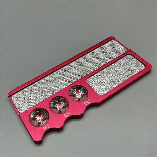 Tip Tool Professionel Pool Kø Tip Radius Former & Flad Scuffer Form & Skrab Carambole Billard Kø Ti