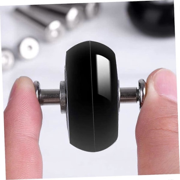 2 kpl Matkalaukun Pyörät, Sopivat 36 X 18 Mm Matkalaukun Korjaussarjaan, Matkatavarapyörän Äänetön Pyörivä Kumihuolto Pyörän Pyörät Pyörälaukut