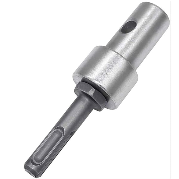 #Garden Power Drill Adapter for lednings- og Cordless Drills Quadrant Hammer Adapter Nøkkelløs skrutrekker Chuck Rund Shaft Adapter for Power Drills.#