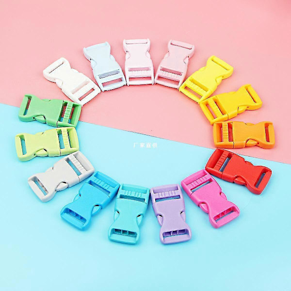 25mm Plastspänne Fäste Mini Säkerhetsspänne För Ryggsäckstejp