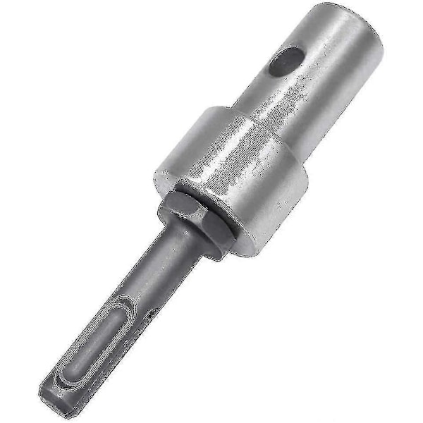 Elektrisk Borradapter Auger, 10,4 cm Längd, Nyckellös Borrchuck, Runt Skaft För Slagskruvdragare