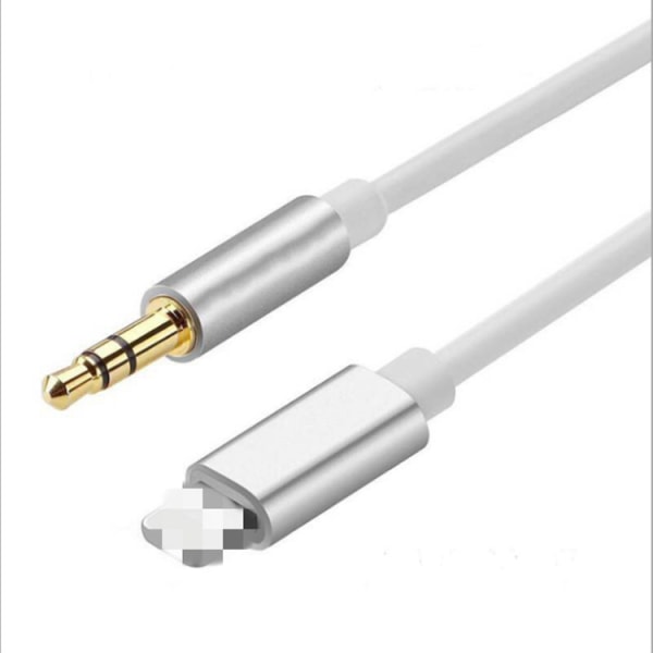 #Car Auxiliary Audio Cable Iphone 1m Adapter Lightning Connector#