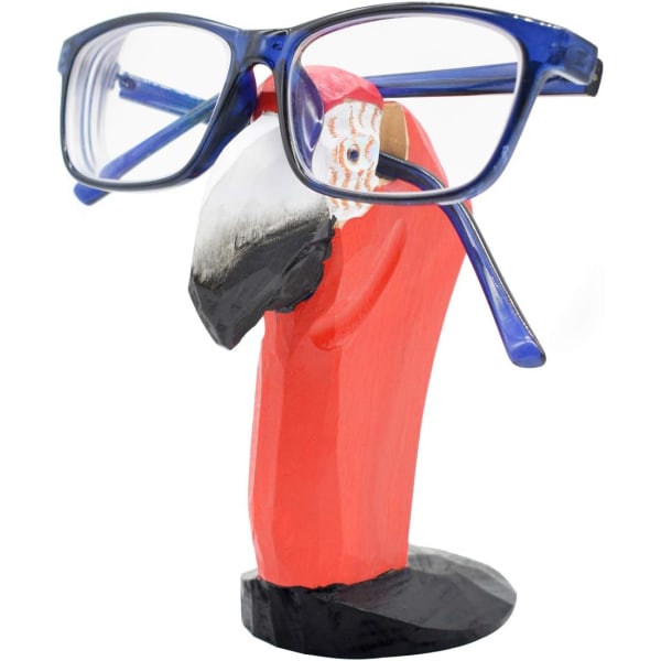 /#/Håndskåret trædyr brillerholder til hjem, kontor, indretning/#/