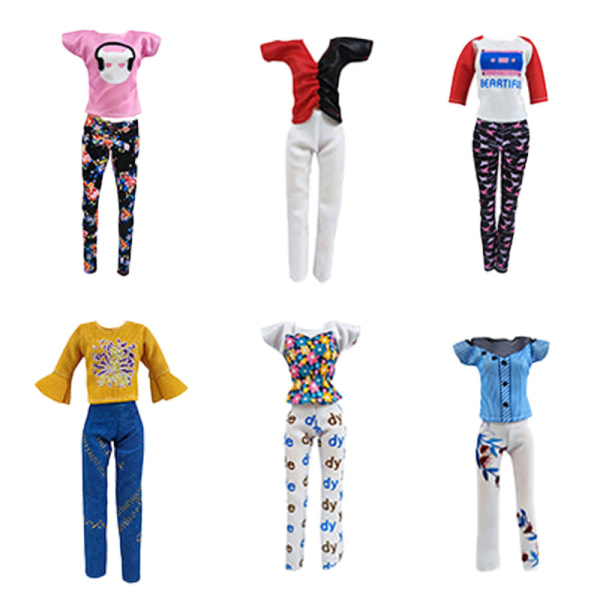 38 stycken 30cm Barbie kläder flickleksaker dockor prinsessdocka