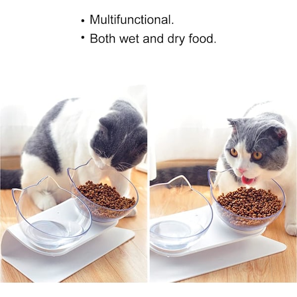 *Kulhot Kulho kissoille ja pienille koirille liukumattomalla pohjalla, lemmikkieläintarvikkeet*