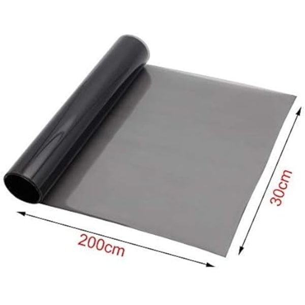 Vedenkestävä auton ajovalon kalvo, tummennuskalvo auton ajovalolle 200x30