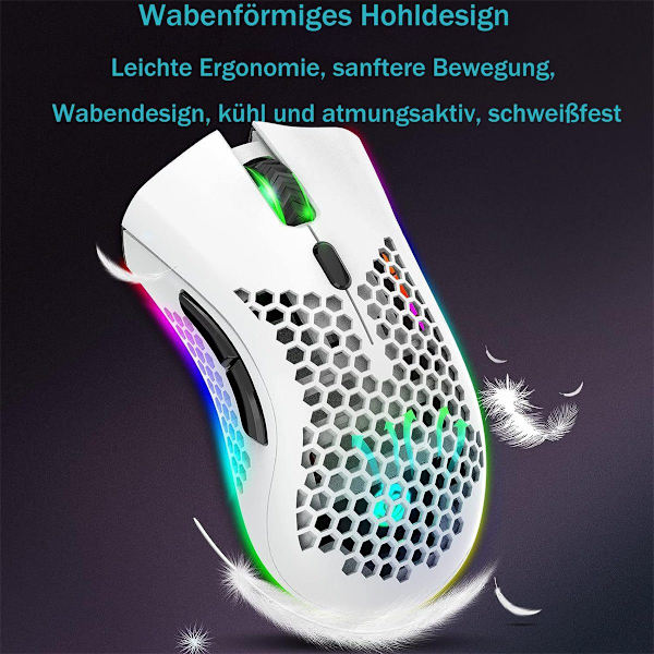 #Rosa, Spelmus Bluetooth Spelmus: Lättvikts Trådlös#