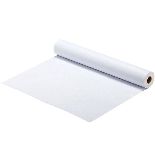 2 stk. Hvidt Tegnepapirrulle Malepapirruller til Børns Håndværksaktiviteter og Malerkunst Akvarelpapir (30 cm x 5 m)