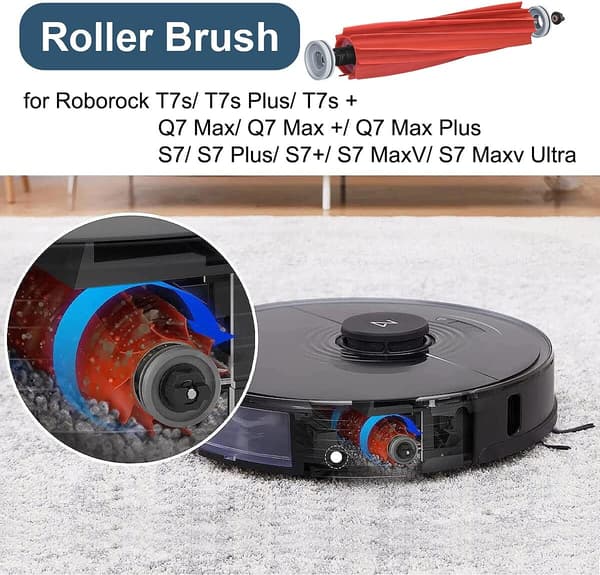 Reservedele Hovedbørste til Roborock S7 S7 Plus S7 MaxV T7s T7s Pl