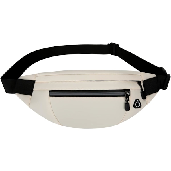 Midjeväsk Fanny Pack för Män & Kvinnor Justerbart Bälte Hip Bum Bag F