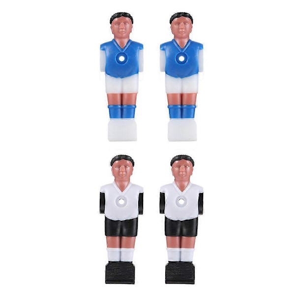 4 stk. Bordfodboldmaskine Tilbehør Bord Miniature Fodbold Atleter Legetøj