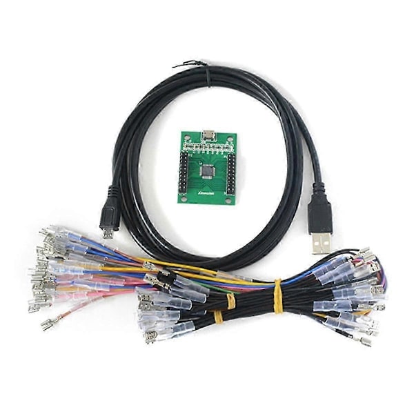 Dual Player Controller USB JAMMA Controller Board Nul Forsinkelse Arcade Spil Joystick Controller med C
