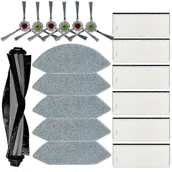 Til Deebot Ozmo U2 Dgn22 U2 Pro Robotstøvsuger Sidebørste Hovedbørste Filter Mop Tilbehør Udskiftning