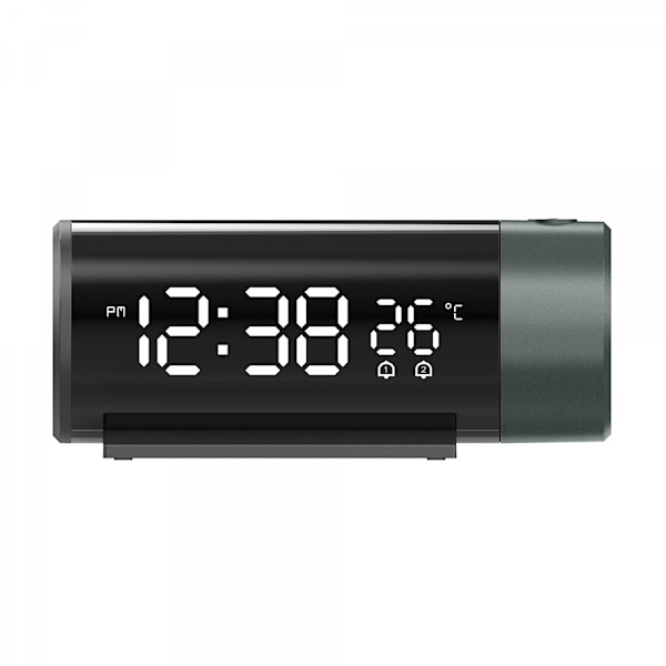 1 st Projiceringsklocka Bästsäljande Väckarklocka USB Laddningsbar Ele