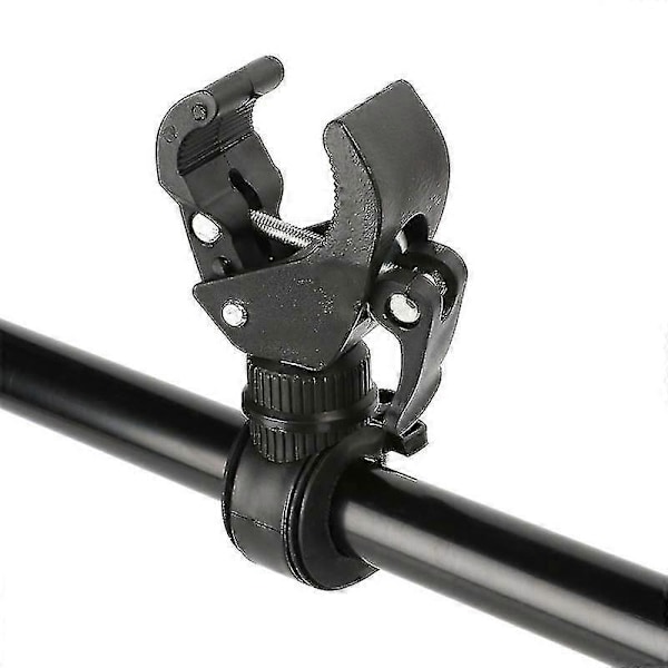 Rullestol Gåstokkholder, praktisk stokkeholder, multifunksjonell krykkeholder for rullestoler, elektriske scootere, 1 stk svart