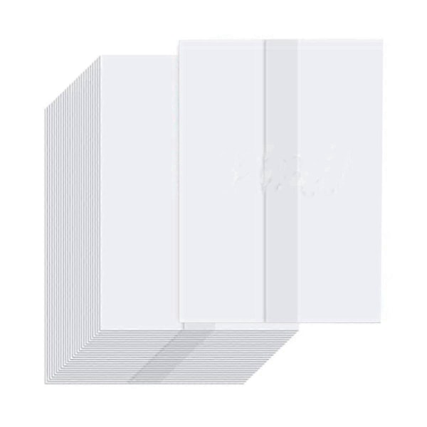 120 st Vellumkuvert, 12,7x17,8 cm Vellum Papper Förvikt Bröllopsinbjudningspapper Transparent Vellum