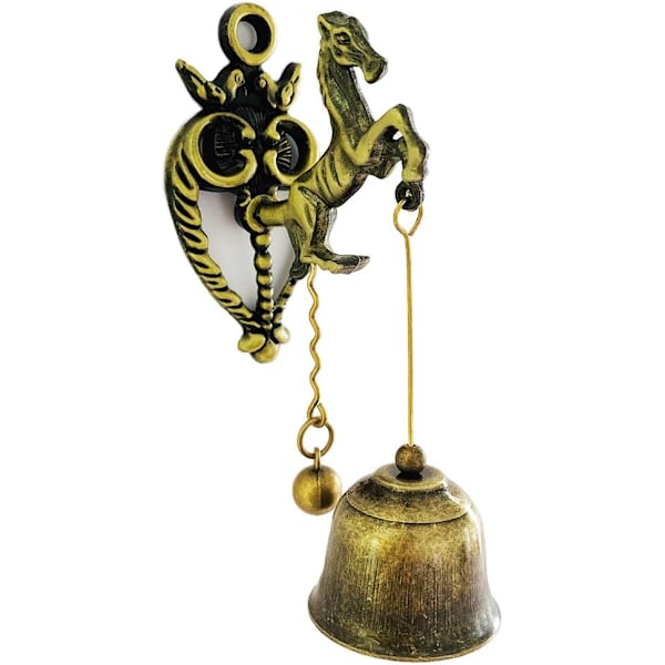 Retro Metallisk Magnetisk Dörrklocka för Inomhus eller Utomhus (Häst)