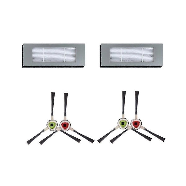 Sidebørste Hepa Filter Erstatningstilbehør For Combo113 R113840 Robotstøvsugere