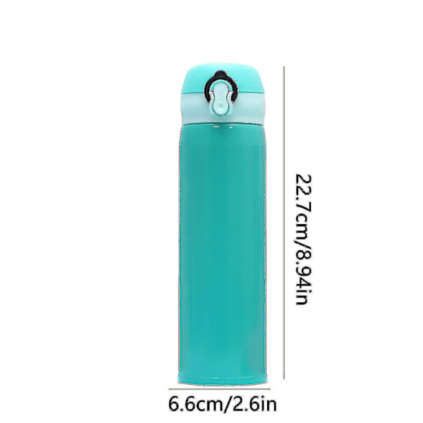 500ml Termosmuki Toimisto Kahvi Tee Pidä Lämpimänä Vesipullo Kupit